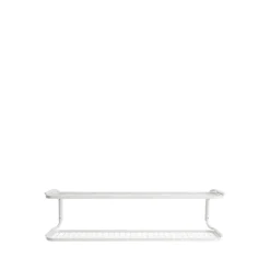 Estante zapatero Classic 650, Blanco/blanco, 2 niveles, 100 cm