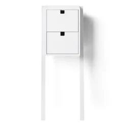 Estantería de cama y recibidor Square, blanco