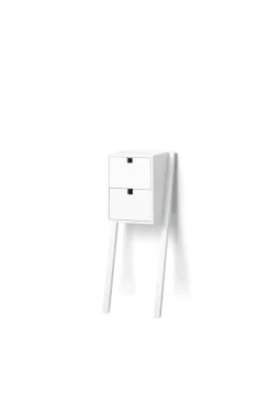 Estantería de cama y recibidor Square, blanco