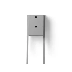 Estantería de cama y recibidor Square, Gris