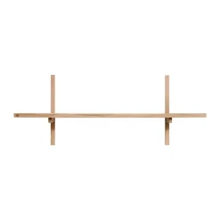 Estantería de pared A Light Shelf 90x21x35 cm, Oak