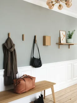 Estantería de pared A Light Shelf 90x21x35 cm, Oak