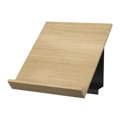 Estantería para revistas Pira G2 , Roble blanco -gris oscuro