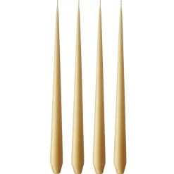 ester & erik 4 Velas mate, beige 14/2, 32 cm
