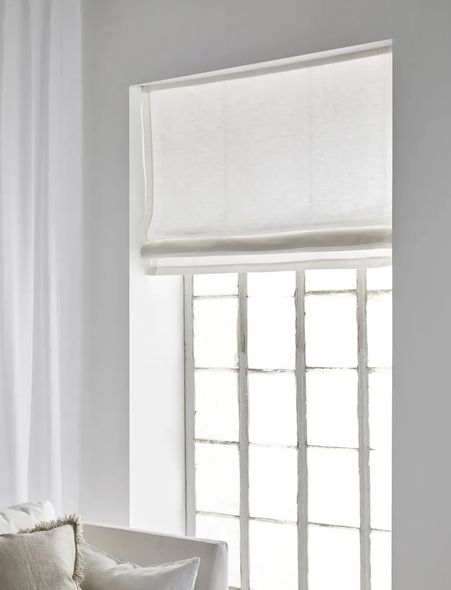 Estor Ebba 140x180 cm, blanco