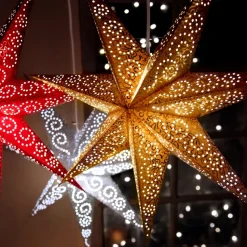 Estrella Adviento Antique 60 cm, dorado