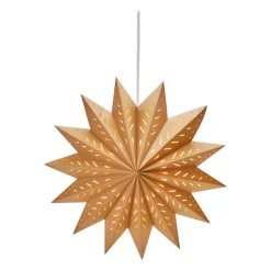 Estrella de adviento Alfa marrón, 60 cm