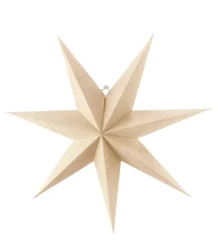 Estrella de Adviento Bare natural, 80 cm