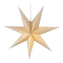 Estrella de Adviento Bare natural, 80 cm