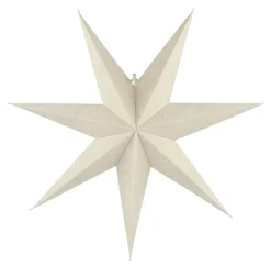 Estrella de Adviento Bare blanco, 60 cm