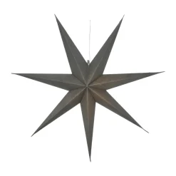 Estrella de Adviento Bare azul, 80 cm