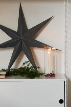 Estrella de Adviento Bare azul, 80 cm
