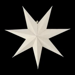 Estrella de Adviento Bare blanco, 45 cm