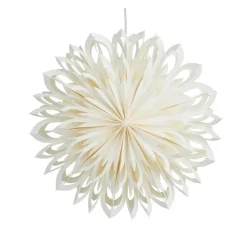 Estrella de Adviento Clara Ø50 cm, Blanco