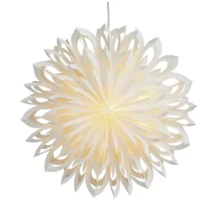 Estrella de Adviento Clara Ø50 cm, Blanco