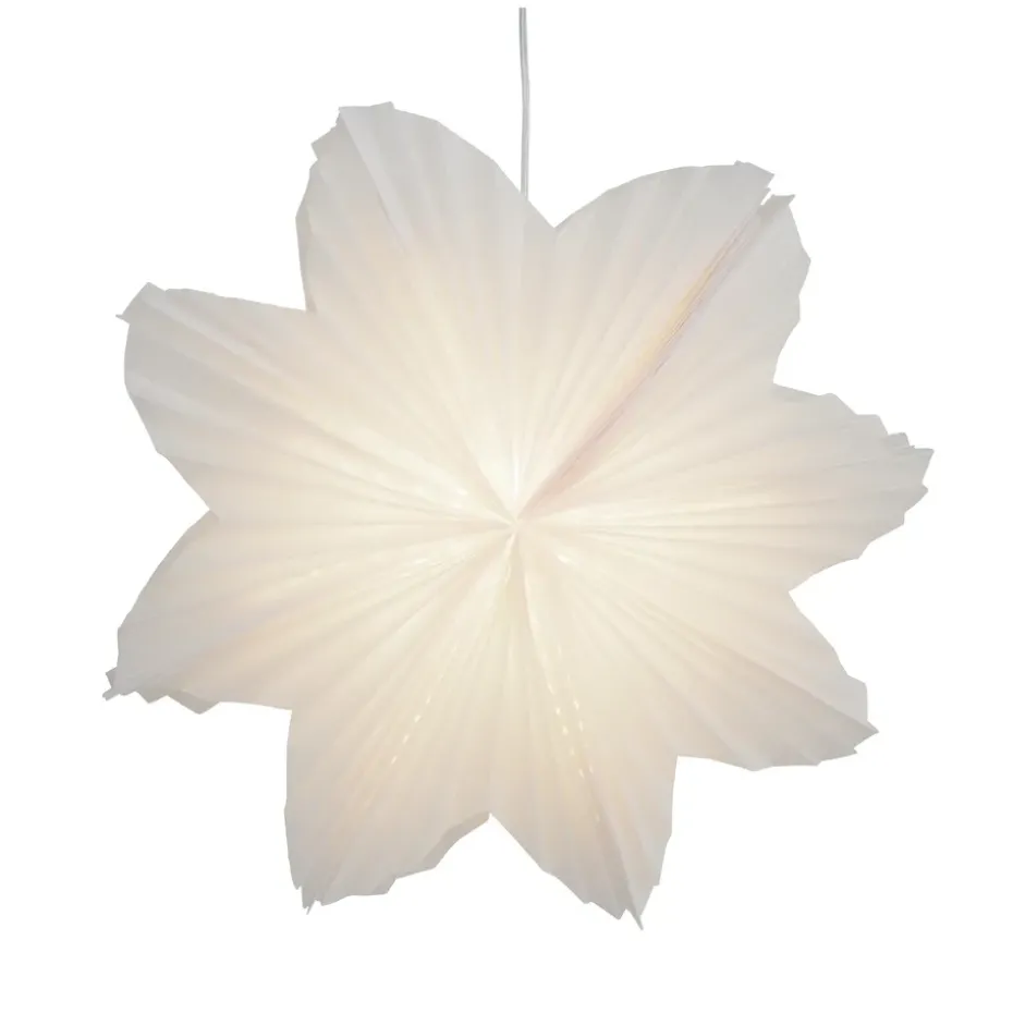 Estrella de Adviento Daisy Ø60 cm, Blanco