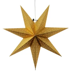 Estrella de Adviento Dot 54 cm, Dorado