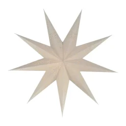 Estrella de Adviento Folk, Blanco, Ø60 cm