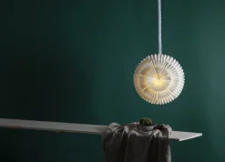 Estrella de adviento Frost Ø50 cm, blanco