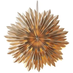 Estrella de adviento Ice Ø50 cm, Beige