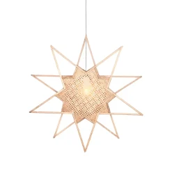 Estrella de Adviento Karin Ø70 cm, Natural