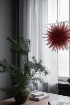 Estrella de Adviento Liz Ø50 cm, Red ochre