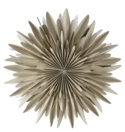 Estrella de Adviento Luna beige con puntos, 80 cm