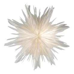 Estrella de Adviento Reykjavik 60 cm, blanco