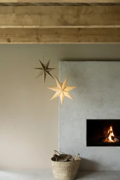 Estrella de Adviento Stella beige, Ø60 cm