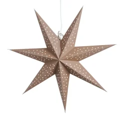 Estrella de Adviento Stella mocca, Ø60 cm