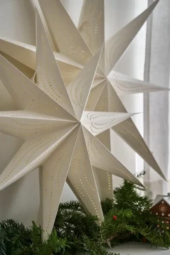 Estrella de Adviento Veil, Blanco, Ø60 cm