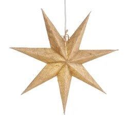 Estrella de Adviento Vera Ø44 cm, Jute