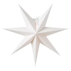 Estrella de Navidad Aino Slim, blanco, 44 cm