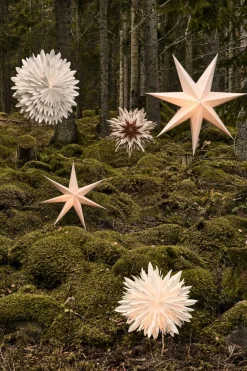 Estrella de navidad Eldig Ø52 cm, blanco