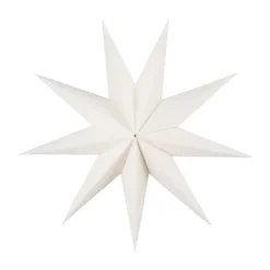 Estrella de Navidad Stella Bouclé 60, Blanco