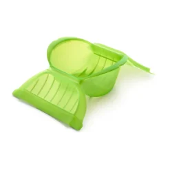 Estuche de vapor hondo Lékué 1–2 p., Verde
