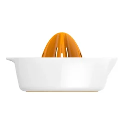 Exprimidor manual Functional Form, naranja-blanco