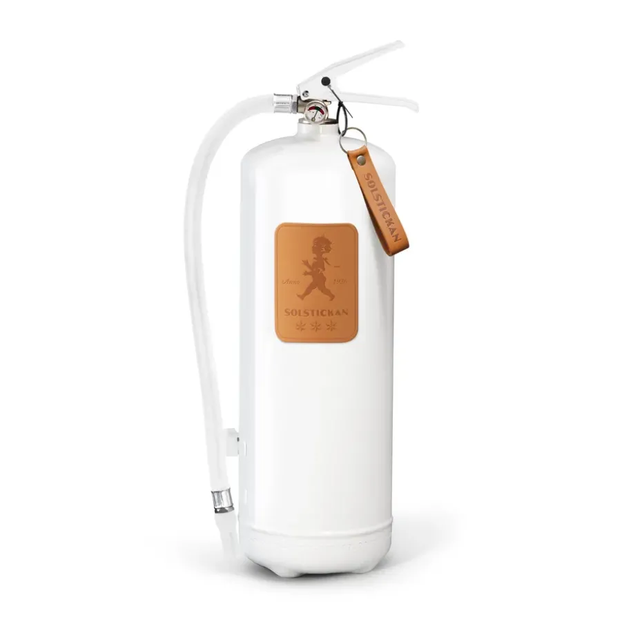 Extintor Solstickan 6 kg, Blanco-cuero claro