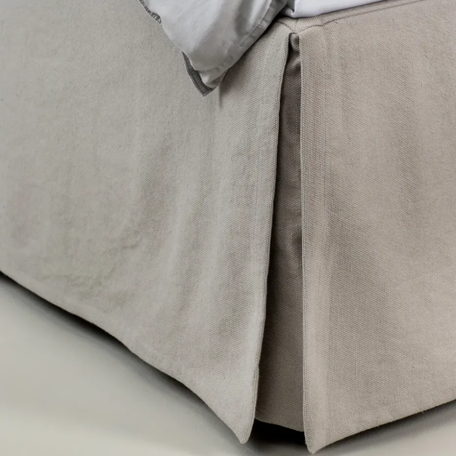 Falda de cama Weeknight 180x220x52 cm, Ash (gris)