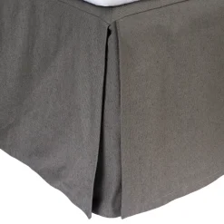 Falda de cama Weroblenight 180x220x42 cm, Charcoal