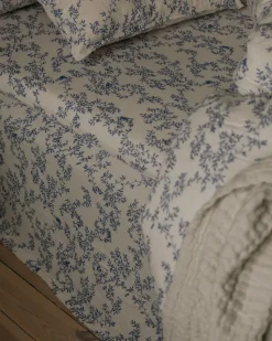 Faldón de cama Jardim Muslin, 140x200x53 cm