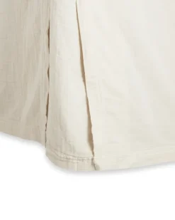 Faldón de cama Muslin, Eggshell, 160x200x53 cm