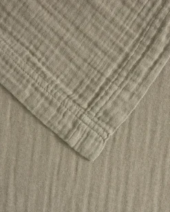 Faldón de cama Muslin, Geranium, 160x200x53 cm