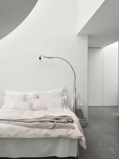 Faldón de cama Napoli, Blanco, 160x220x42 cm