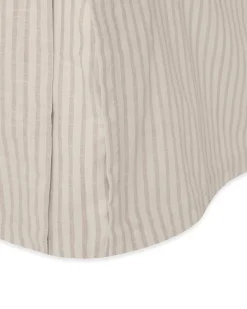 Faldón de cama Stripe Mauve, 140x200x53 cm