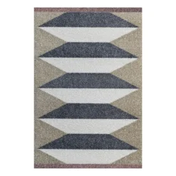 Felpudo Accordion all-round, Sand, 55x80 cm