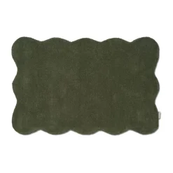 Felpudo Clam 60x90 cm, Verde