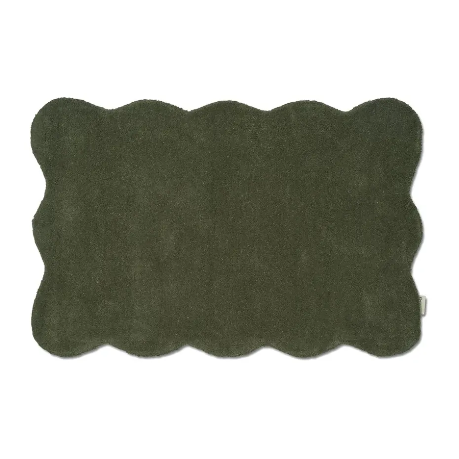 Felpudo Clam 60x90 cm, Verde