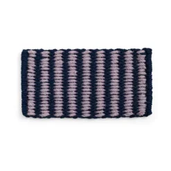 Felpudo Coco Stripe Wide, Lavender-navy