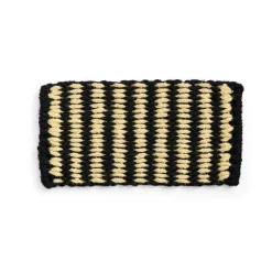 Felpudo Coco Stripe Wide, Black-white